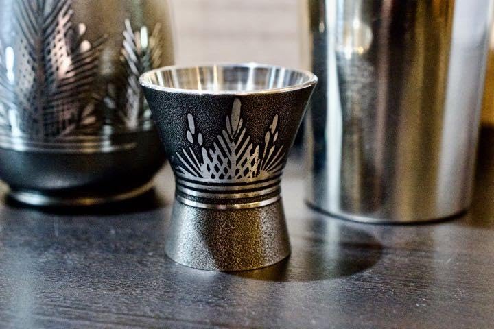 Amazon.co.jp: 浪華 錫半 造 本錫 酒器揃 14点セット : ホーム